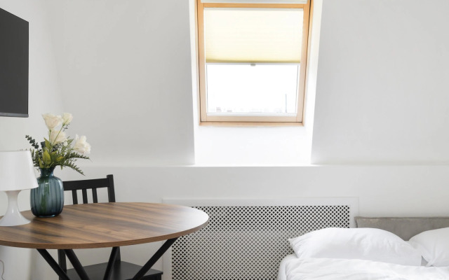 Квартира Студия в мансарде с видом у метро Чернышевская