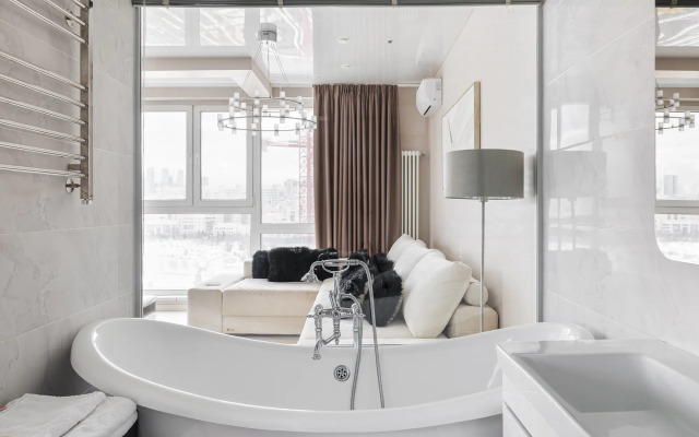 Апартаменты Просторные Двухкомнатные с Ванной