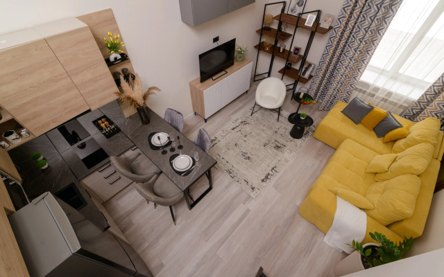 Apartamenty ot FolkFort Dvukhurovnevyy Komfort s Polnotsennym Vtorym Etazhom Apartments