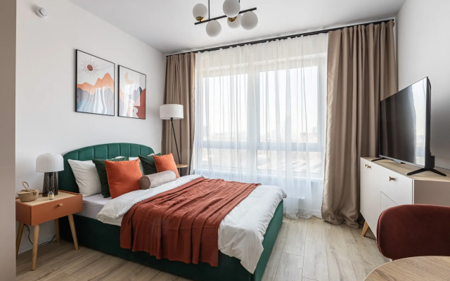 Апартаменты Smart Lofts Terra 7 мин до метро Бутырская