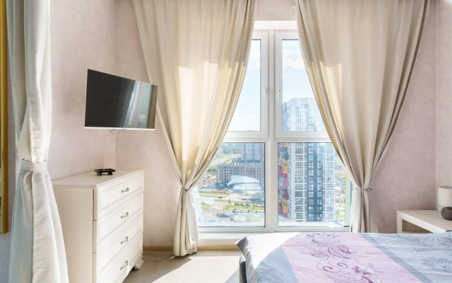 Квартира 1-ком студия, ул. Николы Теслы 14. Минск-мир