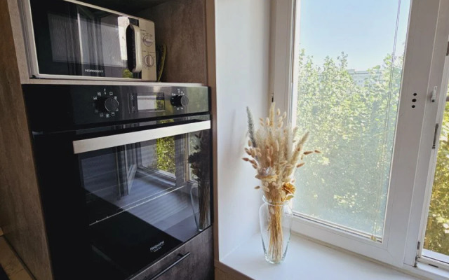 Uyutnaya s Ogromnoy Krovatyyu Flat