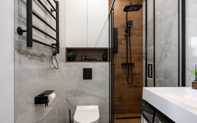 Апартаменты с дизайнерским ремонтом и продуманной эргономикой пространства от LetoApart