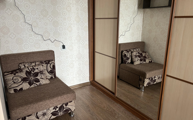 Uyutnaya s panoramnym vidom na tsentr goroda Flat