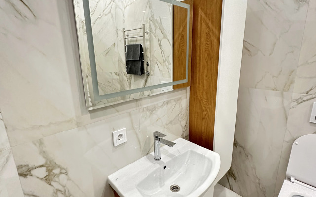 Квартира уютная студия с красивым видом