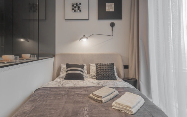 Апартаменты Комфортабельная Студия на 22 Этаже