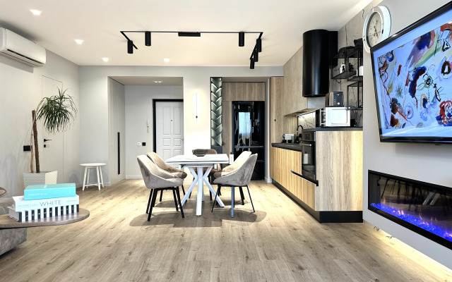 Апартаменты du Soleil Цветочные Часы в Центре Анапы