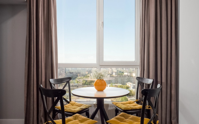 Квартира евродвушка с уютом и с видом на горы