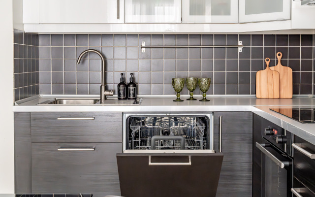 Квартира GetFlat Scarlet с Балконом Для 1-4 Гостей