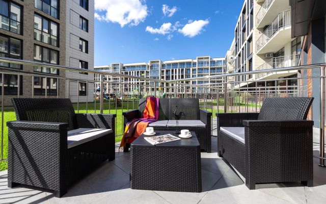 Studiya S Terrasoy Apart Zelenogradsk Flat