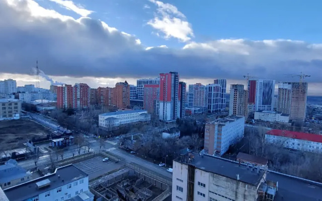 Квартира ЕвроДвушка Аксакова 81/1 на 17 Этаже до 7 Чел