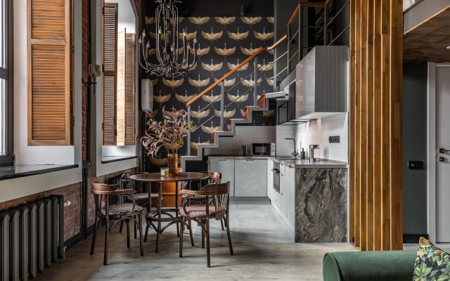 Квартира Moscow Deluxe Apartments Royal Tea Loft