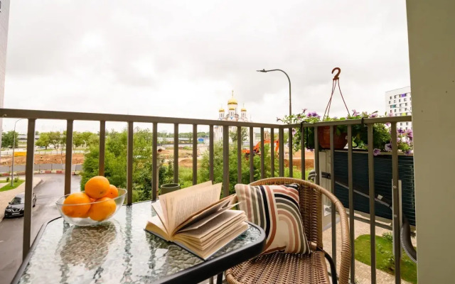 Апартаменты Студия с Балконом в ЖК "Легендарный квартал"