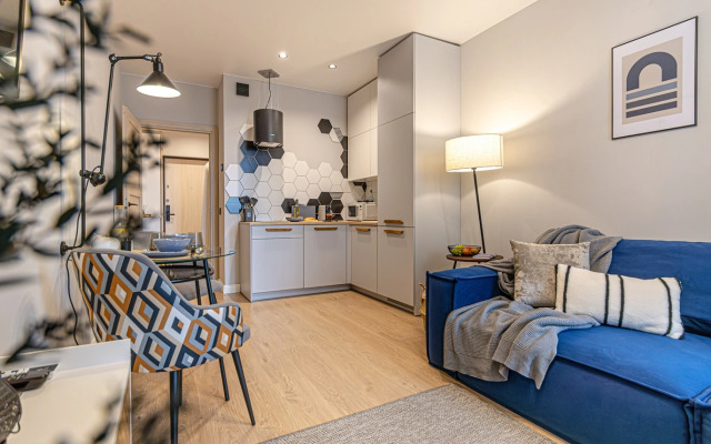 Квартира Сканди-студия в Московском районе.