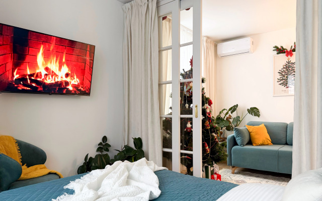 Квартира Уютный цветной сканди