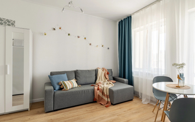 Квартира Студия в скандинавском стиле Hugge Flat
