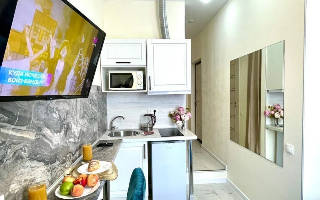 Квартира Стильная студия у набережной в ЖК Ривер Парк