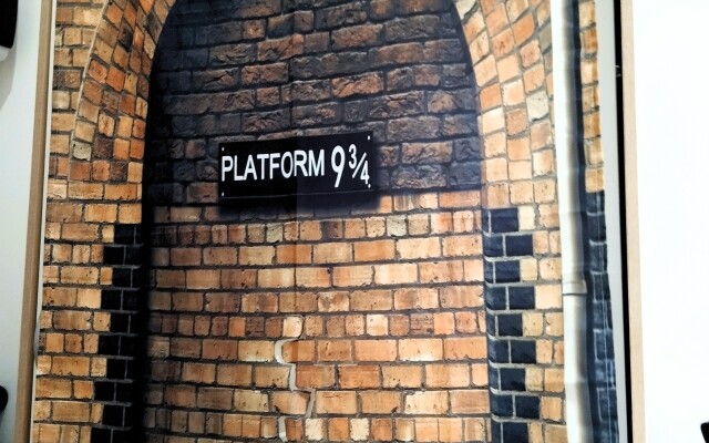 Studiya Garry Potter s divanom na rizhskoy Apartment