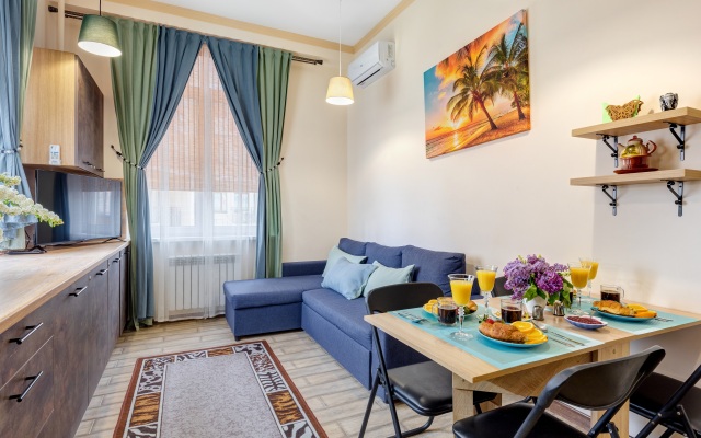 "Nautilus" Apartments with balcony v zhk Chermomorskiy 2