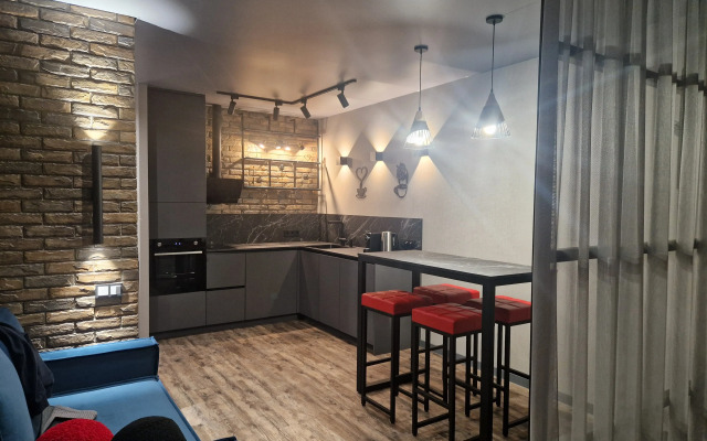 Квартира Дизайнерский Лофт с видом на закат