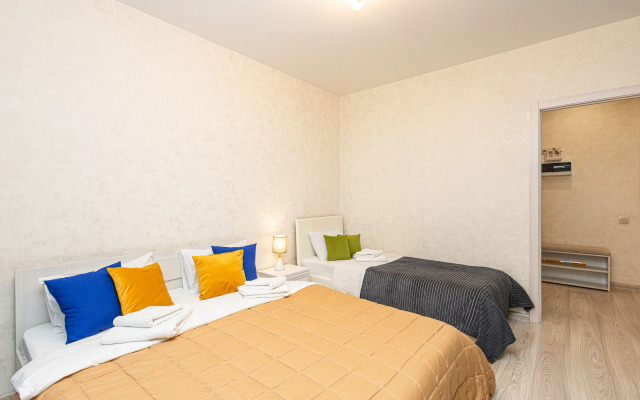 Квартира Евродвушка СИБИРЬ HOUSE напротив Лапландии