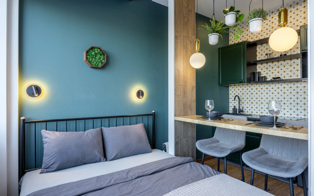 Апартаменты Уютные с Видом на Путевой Дворец