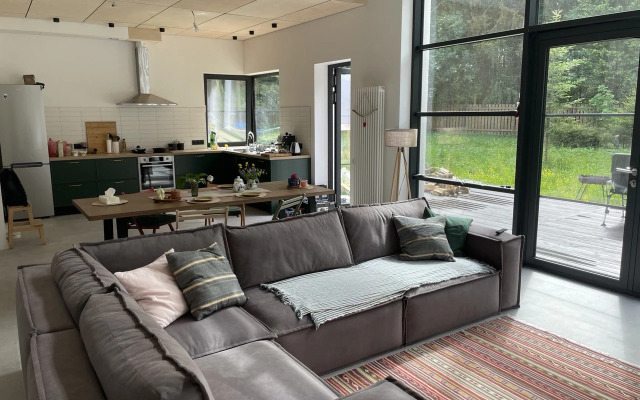 V Lesu Woodcamp Private House