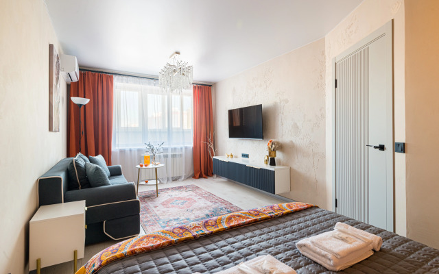 Квартира 1-к в центре на Н.Рождественского 1 от RentAp, 4 сп.места