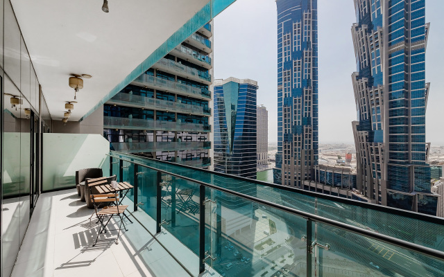 Stylish 1br at Damac Merano Tower with Great View Apartments