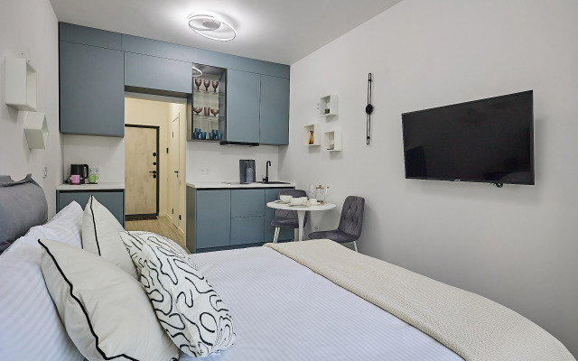 Апартаменты в комплексе с бассейном набегу Финского залива