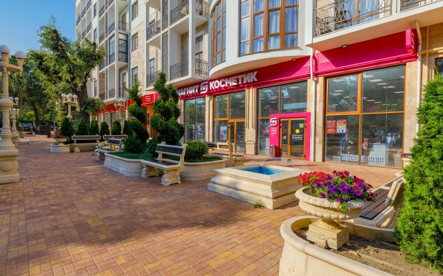 Апартаменты Люкс с большой ванной и видом на горы Sea Breeze & SPA