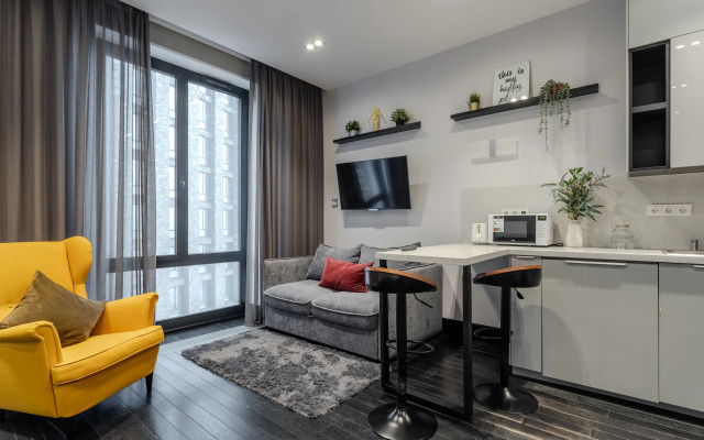 Апартаменты Изба Пресня Сити Студия с Видом на Город