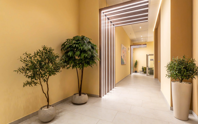 Квартира GLOBALSTAY Студия Ладожский Авенир 10 мин от метро Ладожская