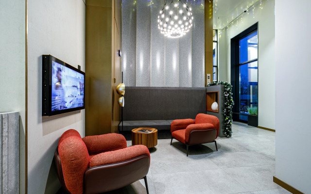 Квартира Стильная четырехместная студия в ЖК Сидней Сити