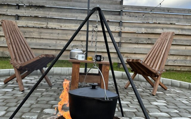 Глэмпинг Домики A-frame С Чаном или Купелью-Фурако