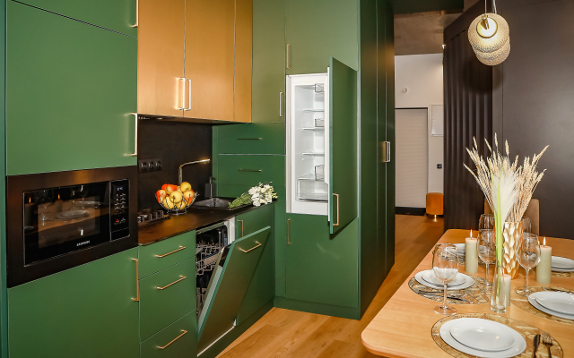 New Luxury apartments with a sauna in the city center