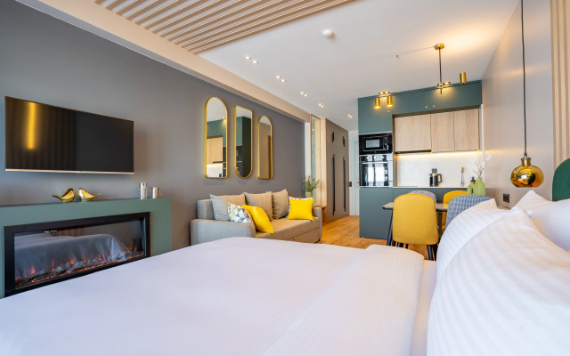 Апартаменты New Gudauri Atrium Apartments Ski and Dream Collection