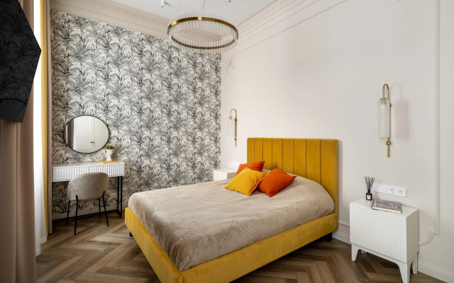 Апартаменты Дизайнерские 3х комнатные с камином Buyartapartments