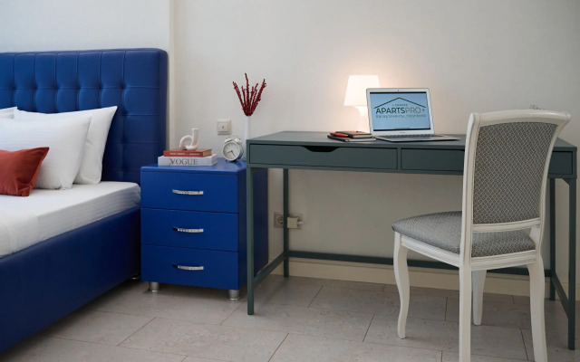 Aparts Pro Prostornaya 1-kom s potryasayushchim vidom na Volgu ZHK Brig na 17 etazhe Flat