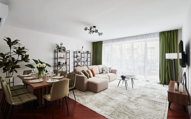 Квартира GM Apartments в Элитном доме на Арбате