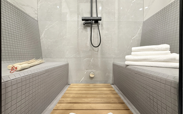 Апартаменты Студия С Парной-Русский Стиль На Новый Лад