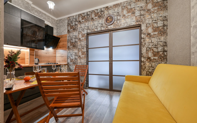 Квартира 1-ком с видом на горы