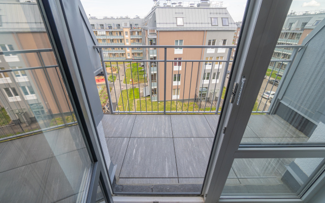 Апартаменты Двухкомнатная Квартира на Мансардном Этаже