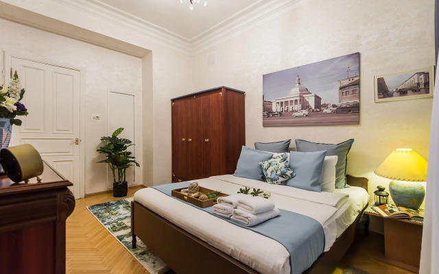 Квартира GM Apartments на Москва-реке с Видом на Набережную и Сталинскую высотку