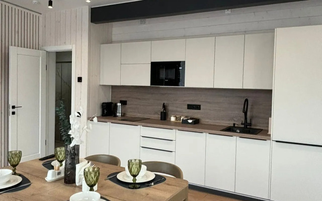 Частный дом у реки с сауной и чаном