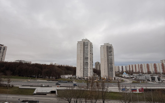 Квартира Уютная Студия с красивым видом на Ленинский проспект