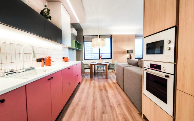 Апартаменты в небоскребе Тихомиров