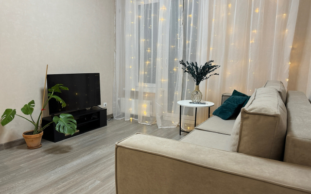 Апартаменты Уютная евродвушка в спальном районе