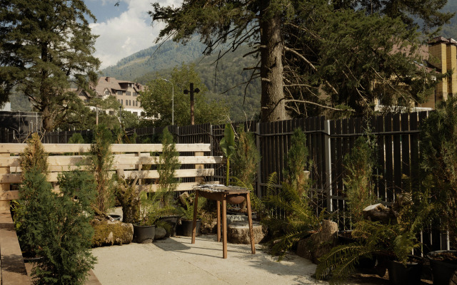 Ekoskazka s vidom na gory Glamping