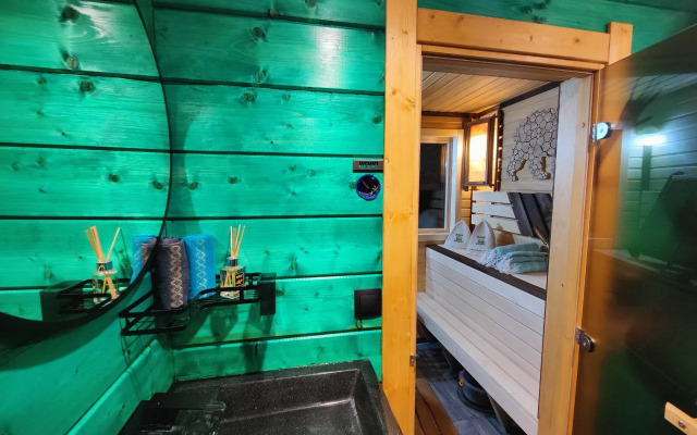 Частный дом Хибины Дача Сруб